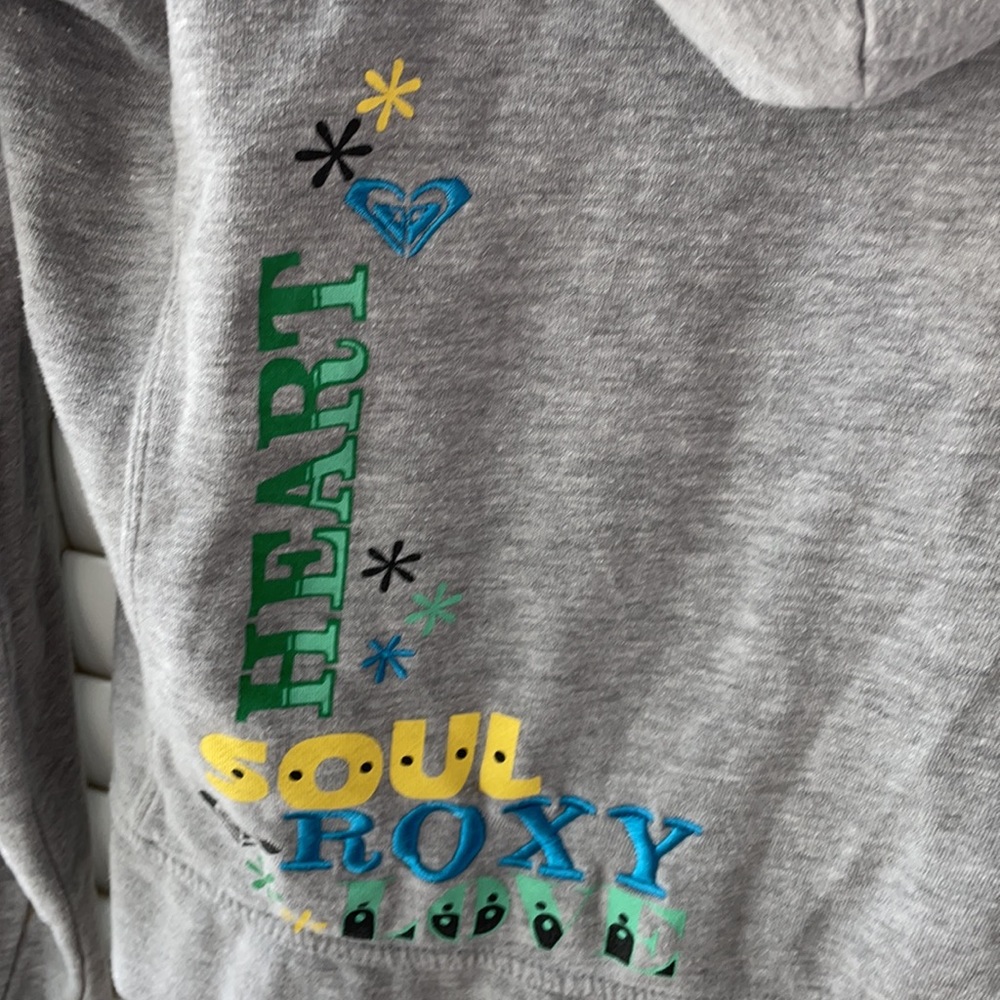 Vintage Roxy Zip-Up Sweatshirt - Picture 5 of 6